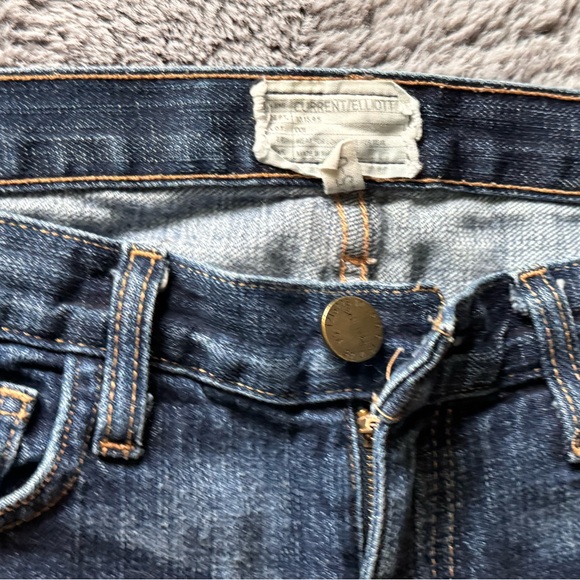 Current/Elliott Dark Wash Denim Jeans - Picture 4 of 6